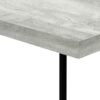 Accent Table, C - Shaped, Modern Convenient Design - Gray - Image 6