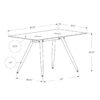 Computer Desk For Home Office, Laptop, Tempered Glass, Contemporary & Modern - White - Image 4