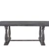 Bernard - Weathered Dining Table - Gray / Oak - Image 4