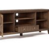 Acadian - TV Media Stand - Rustic Natural Aged Brown - Image 5