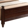 King Bed Traditional - Cappuccino - Image 4