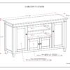 Carlton - TV Media Stand - Black - Image 6