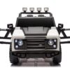 12V7A 30W*2 Four-Wheel Drive Leather Seat One Button Start, Forward And Backward, High And Low Speed, Music, Front Light, Power Display, Two Doors Can Open, 2.4G R / C, Seat Belt Four Wheel Absorber - White / Black - Image 9