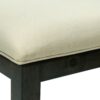 Bench, Rectangular, Hallway, Upholstered, Transitional - Cream - Image 6