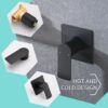 Modern Wall Mount Bathroom Sink Faucet With Waterfall Spout And Brass Rough In Valve - Matte Black - Image 7