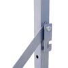 Wall-Mounted Folding Tire Storage, 30.5 To 50.5" Wide, Supports 300 Pounds - Silver - Image 12