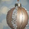 Christmas Ball Ornaments, Decorative Hanging Ball Christmas Tree Ornaments For Holiday Party Decorations (Set of 4) - Gold - Image 4