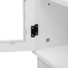 Modern Minimalist TV Stand For TVs Up To 75", Entertainment Center Media Console Cabinet With Adjustable Shelves For Living Room - White - Image 21