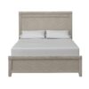 King Panel Bed - Light Gray - Image 2