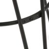 Simeon - Metal Bar Stool With Wood Seat - Cocoa Brown / Black - Image 3