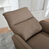 29.92" 270 Power Swivel Rocker Recliner Chair, Electric Glider Reclining Sofa With USB Ports, Power Swivel Glider, Rocking Chair Nursery Recliners For Living Room Bedroom - Brown - Image 12