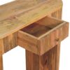 Soba - Straight Console Table - Oak - Image 4