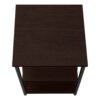 Accent Table, Side Contemporary & Modern - Espresso - Image 5