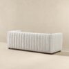 April - Mid-Century Modern Luxury Tight Back Boucle Couch - Ivory / Light Beige / White - Image 4