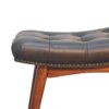 Harbour Footstool - Chestnut - Image 6