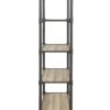 Itzel - Bookshelf - Gray / Oak - Image 2