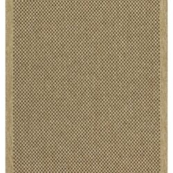 Earth - 5'3" X 7'3" Polypropylene, Indoor, Outdoor Area Rug - Jute, Mocha