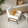 Cole - Comfortable Lounge Chair - Beige - Image 10
