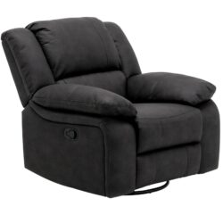 Marshall - Swivel Gliding Recliner - Black