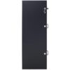 Large Steel Freestanding Floor Parcel Package Drop With Locking Letterbox Drop Mail Box With Multi Compartments - Black - Image 2