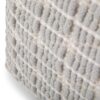 Noreen - Square Pouf - Light Blue / White - Image 4