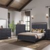 King Open Panel Bed - Black - Image 7