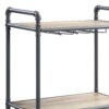 Brantley - Wine Rack - Gray / Oak - Image 3
