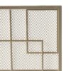 Dorothy - Modern Single Panel Iron Fire Screen - Gold - Image 8