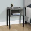 Accent Table Side, Contemporary Versatile Placement - Gray - Image 9