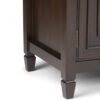 Connaught - Wide TV Stand - Dark Chestnut Brown - Image 5