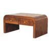 Darcy - Coffee Table, 2 Drawer - Chestnut - Image 3