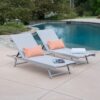 Salton - Chaise Lounge Sunbathing Recliner - Natural - Image 2