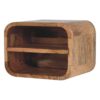Floating Open Curve Nightstand - Oak - Image 9