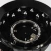 19" Propane Gas Fire Pit Table, 50000 Btu Round Steel Fire Pit For Outside Patio Deck Garden Backyard - Black - Image 8
