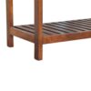 Buffalo - Slatted Square Bench - Brown - Image 5