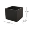Outdoor Durable Planter - Black - Image 3