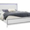 Almera - King Bed Glitter - White - Image 3