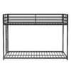 Adam - Full Over Full Bunk Bed - Black - Image 2