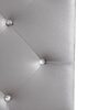 Casual Upholstered Headboard - Light Gray - Image 6