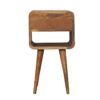 Mini Curve Lower Nightstand - Oak - Image 7