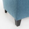 Juliana - Storage Ottoman With Stylish Designб Fabric And Birch Legs - Blue - Image 9