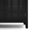 Bedford - Tall TV Media Stand - Black - Image 9