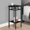 Accent Table, Square, Contemporary & Modern - Black - Image 4