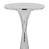 Gemma - Contemporary Side Table - Polished Nickel - Image 2
