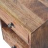 Mini Classic Multi Bedside Table - Caramel - Image 8