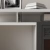 TV Cabinet, TV Unit With Fireplace, Have Heat And Flame Color Changes - White - Image 11