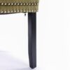 Nikki - Modern, High-End Tufted Solid Wood Contemporary Velvet Upholstered Dining Chair With Wood Legs Nailhead Trim (Set of 2) - Olive Green - Image 12