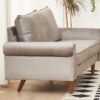 Luxurious Comfort Plush Comfort Loveseat - Gray - Image 2