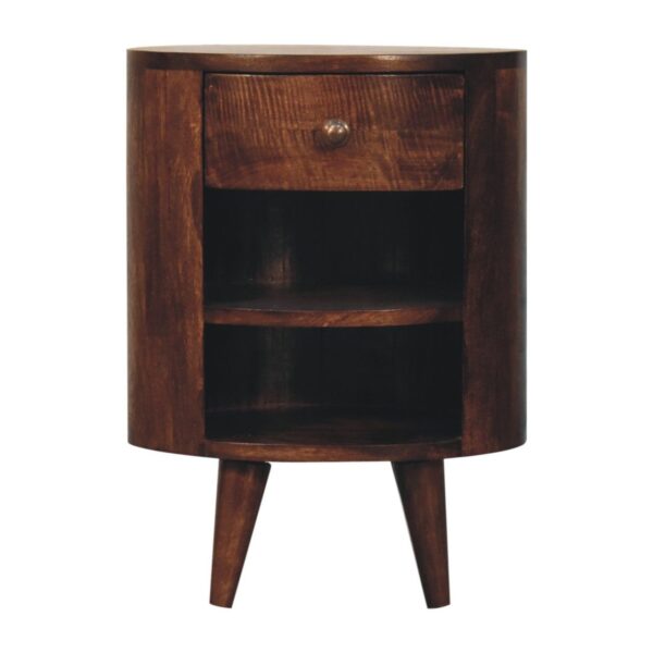 Cortez - Bedside Table - Walnut
