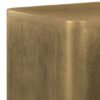 Bassett - Cast Aluminum Side Table - Brown - Image 6